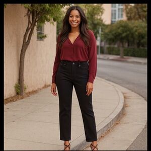 GAP Black 90s Loose High-Rise Jeans – Size 8R / 29” Waist - NWT